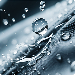 Belagt polyesterstoff